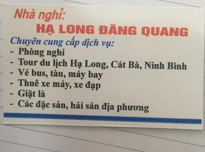 Guest house Dang Quang Ha Long